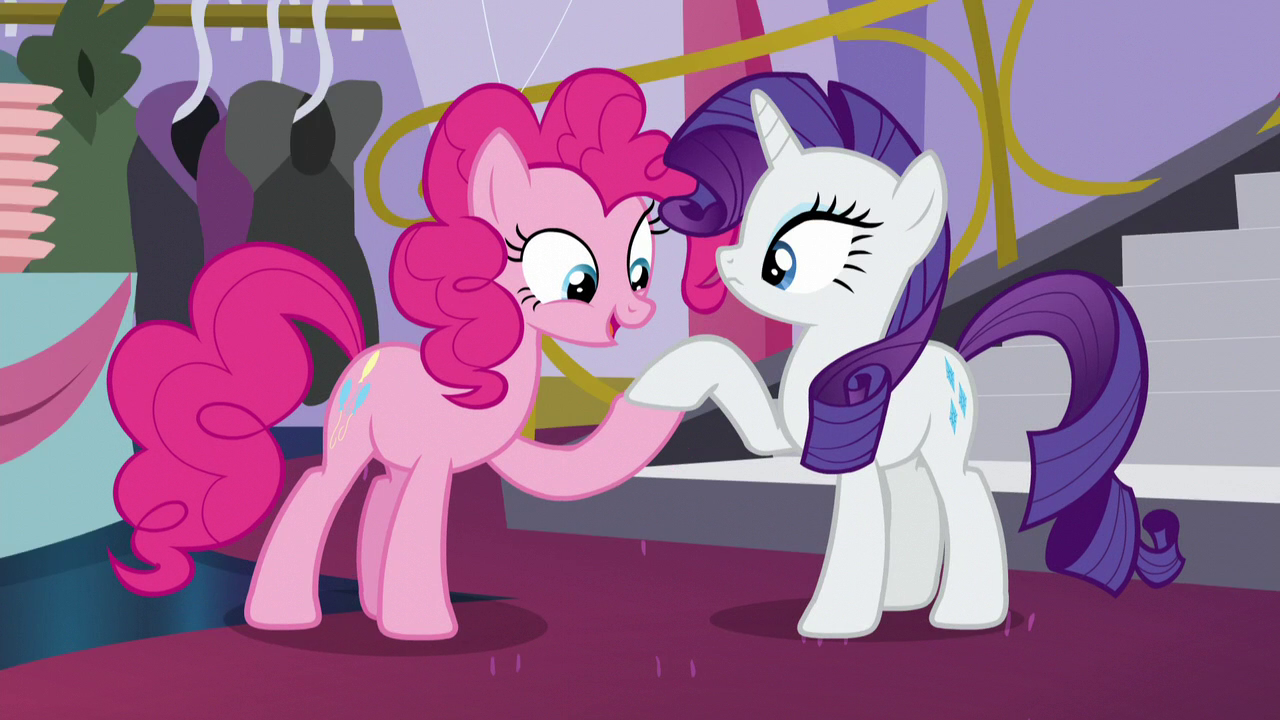 safe, screencap, pinkie pie, rarity, earth pony
